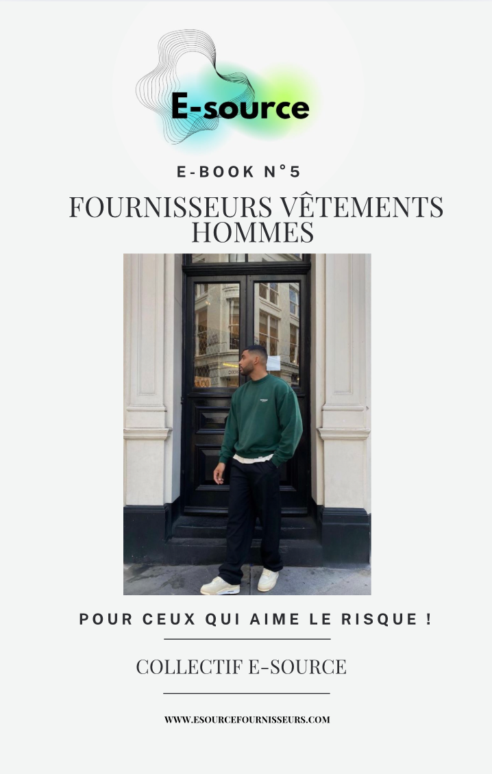 E-BOOK N°5 - FOURNISSEURS HOMME